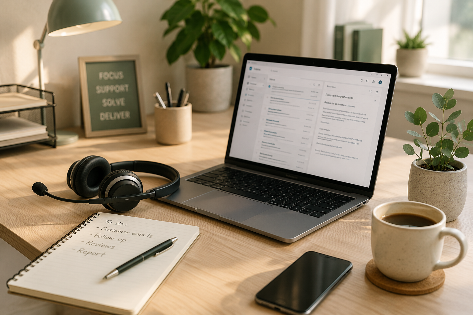 Professional customer communication and enquiry management