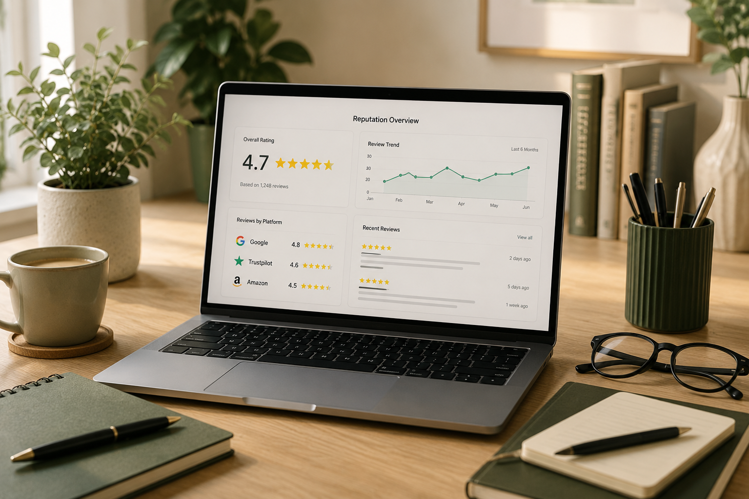 Online review and reputation management